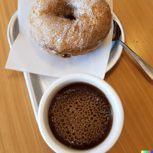 Gourmet Donut Shop coffee - Koffeecito