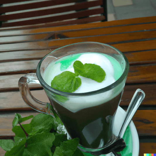Mint flavored coffee - Koffeecito